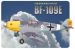ESM / KMP Messerschmidt BF/ME109E ARF Span 73 inches (1.85) with Retracts Combo!!